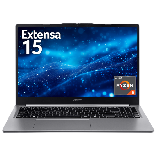 Acer Extensa 15 EXO15-41-R8UE AMD Ryzen™ 5 7430U Laptop 39.6 cm (15.6") Full HD 16 GB DDR4-SDRAM 512 GB SSD Wi-Fi 6 (802.11ax) Windows 11 Pro Grey