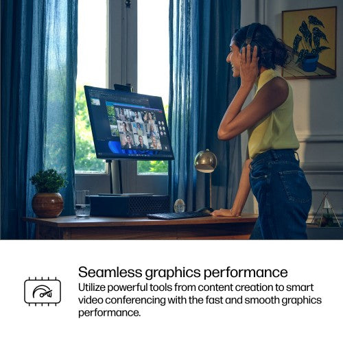 HP ProDesk 4 SFF G1i AI Wolf Pro Security Edition Intel Core Ultra 5 235 16 GB DDR5-SDRAM 512 GB SSD Windows 11 Pro PC AI PC Black