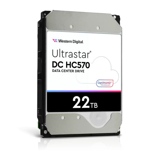 Western Digital Ultrastar DH HC570 internal hard drive 22 TB 7200 RPM 512 MB 3.5" SAS