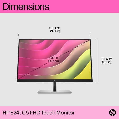 HP E24t G5 FHD Touch Monitor