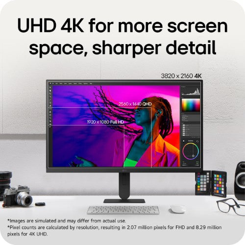 LG UltraFine™ U7 27U710B-B, 27-inch UHD 4K UHD IPS monitor