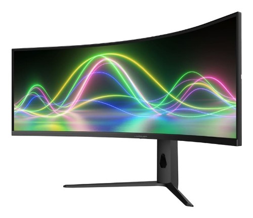 LC-Power LC-M49QCK computer monitor 124.5 cm (49") 5120 x 1440 pixels Dual QHD LCD Black