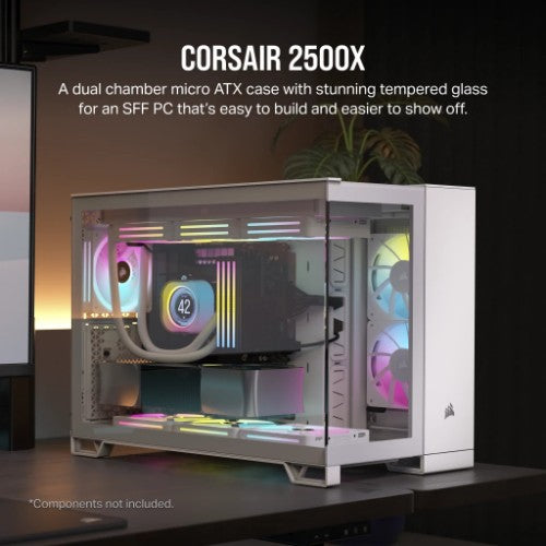Corsair 2500X Midi Tower White
