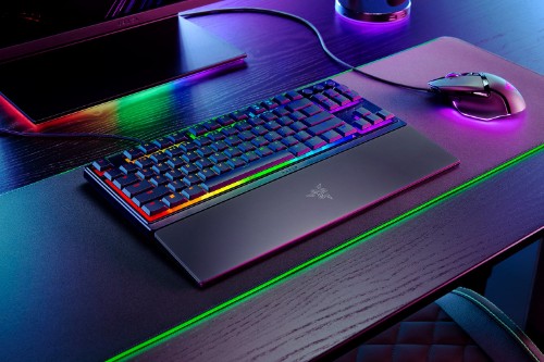 Razer Ornata V3 Tenkeyless keyboard Gaming USB QWERTZ German Black