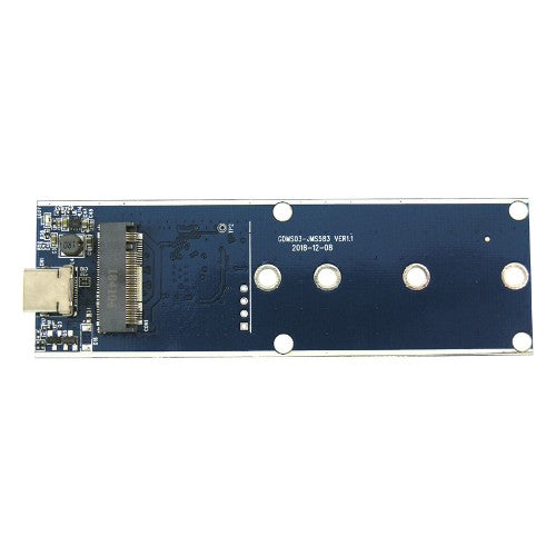LC-Power LC-M2-C-NVME storage drive enclosure SSD enclosure Black M.2