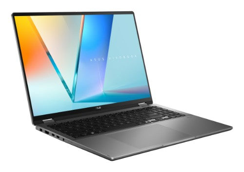 ASUS Vivobook 16 Flip TP3607SH-RJ028W Copilot+ PC Intel Core Ultra 7 256V Hybrid (2-in-1) 40.6 cm (16") Touchscreen 3K 16 GB LPDDR5x-SDRAM 1 TB SSD NVIDIA® GeForce RTX™ 5050 Wi-Fi 7 (802.11be) Windows 11 Home Black, Grey