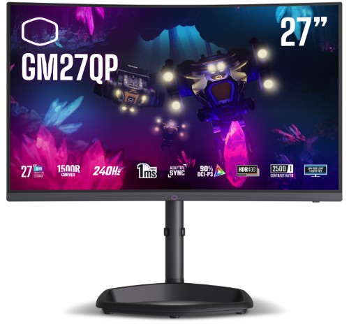 Cooler Master Gaming GM27QP computer monitor 68.6 cm (27") 2560 x 1440 pixels Quad HD Black