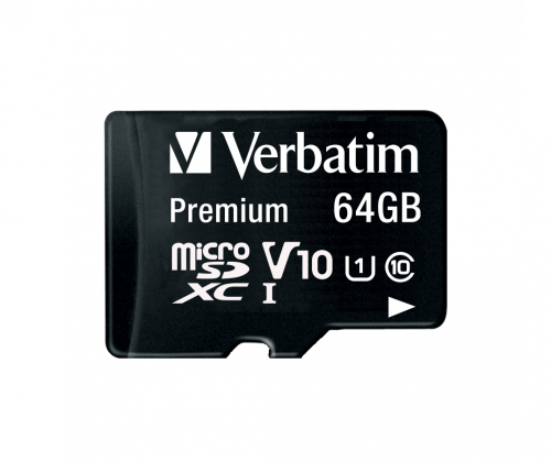 Verbatim Premium 64 GB MicroSDXC Class 10