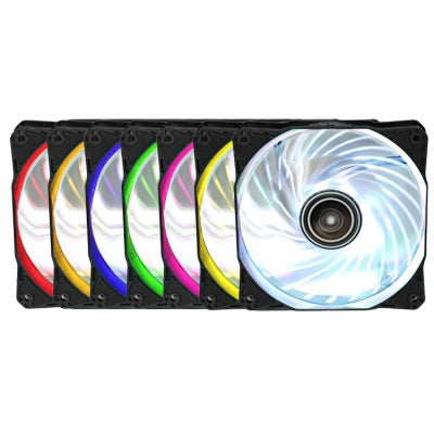 Antec Rainbow 120 RGB Computer case Fan 12 cm Black, Transparent