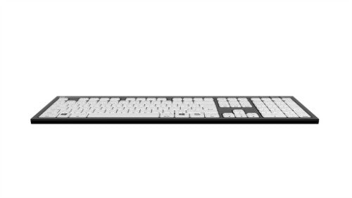 Logickeyboard LKB-BRAILLE-BJPU-UK keyboard Medical USB QWERTY English Black, White