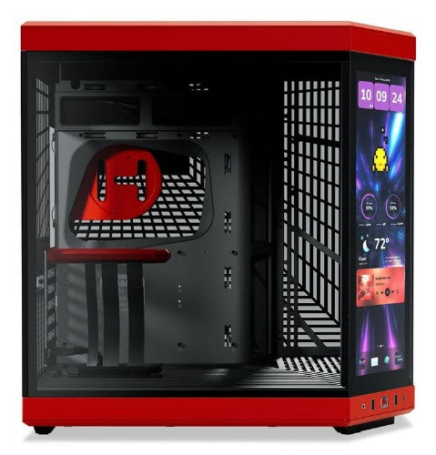 HYTE Y70 Touch Infinite Midi Tower Black, Cherry colour