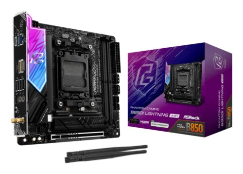 Asrock Phantom Gaming B850I Lightning WiFi AMD B850 Socket AM5 mini ITX
