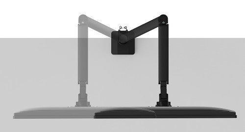 Neomounts DS70-250BL1 Monitor arm 17-35" - gas spring - Topfix - 180°-stop