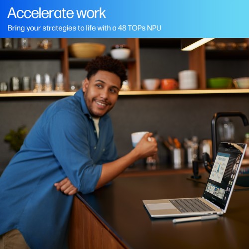 HP EliteBook X Flip G1i 14 inch Notebook Next Gen AI PC Wolf Pro Security Edition Intel Core Ultra 7 258V Hybrid (2-in-1) 35.6 cm (14") Touchscreen WUXGA 32 GB LPDDR5x-SDRAM Wi-Fi 7 (802.11be) Windows 11 Pro