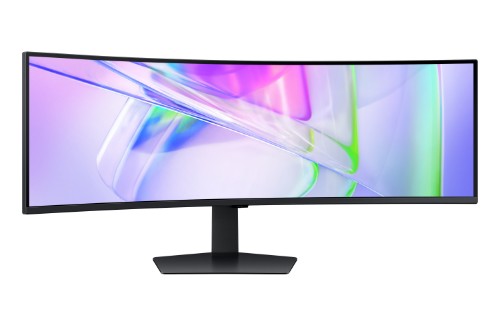 Samsung S95UC computer monitor 124.5 cm (49") 5120 x 1440 pixels Dual QHD LCD Black