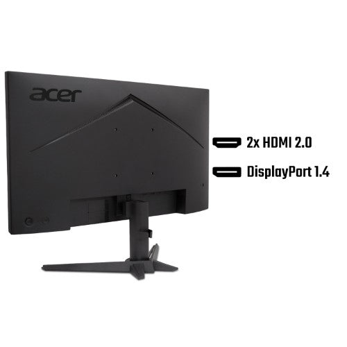 Acer NITRO VG0 Nitro VG270U P6 Gaming Monitor - 27" Quad HD (2560x1440), IPS, 144Hz, 1ms, FreeSync, HDR10, Black