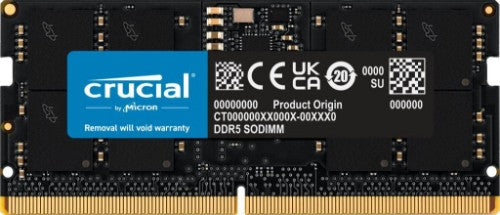 Crucial CT16G56C46S5T memory module 16 GB 1 x 16 GB DDR5 ECC