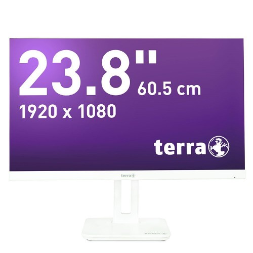 TERRA 3030222 computer monitor 60.5 cm (23.8") 1920 x 1080 pixels Full HD LCD White
