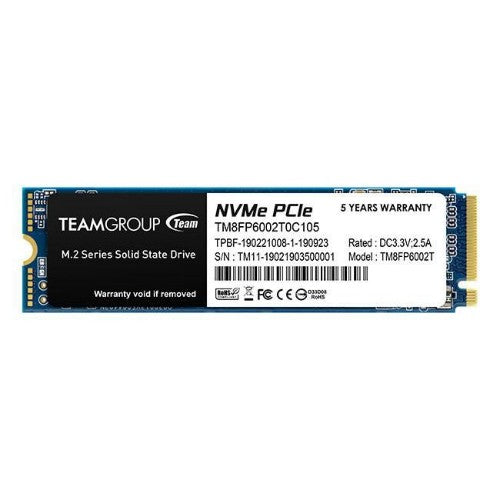 Team Group MP33 2 TB M.2 PCI Express 3.0 NVMe 3D NAND