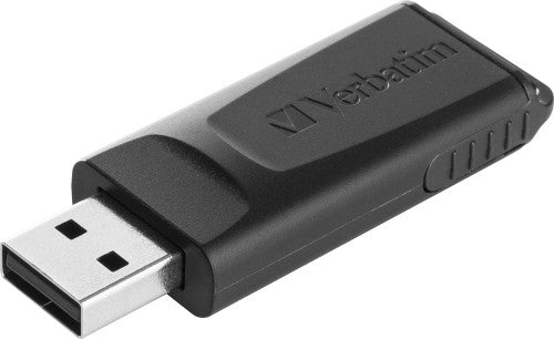 Verbatim Slider - USB Drive 128GB - Black