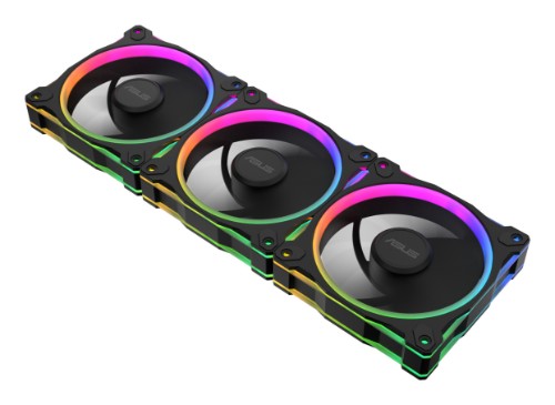 ASUS Prime MR120 Fan ARGB Black 3in1 Computer case 12 cm