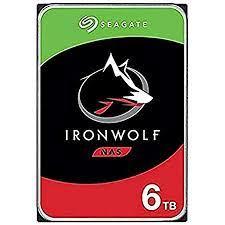 Seagate IronWolf ST6000VN001 internal hard drive 6 TB 5400 RPM 256 MB 3.5" Serial ATA III