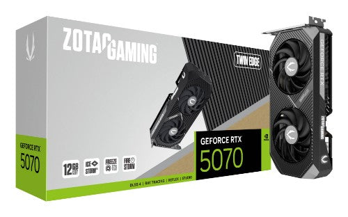 Zotac GAMING GeForce RTX 5070 Twin Edge NVIDIA 12 GB GDDR7