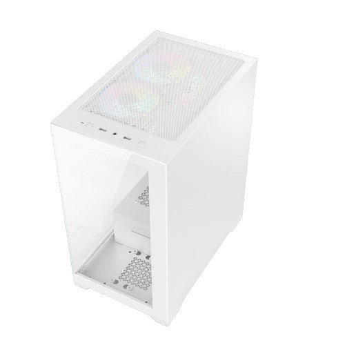 VIDA VETRO-WHT computer case Tower White