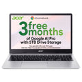 Acer Chromebook 315 CB315-4HT - Intel Celeron N4500 8GB 128GB eMMC 15.6" Full HD Touchscreen Chrome OS Silver