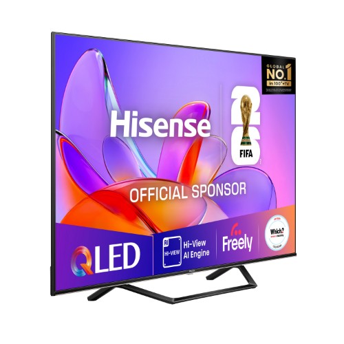 Hisense 43" E7QTUK QLED Smart AI TV with Freely