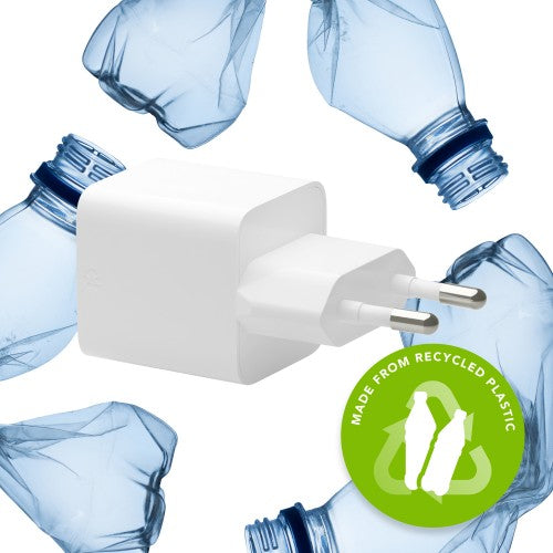 dbramante1928 re-charge Pro - EU Wall Charger USBC25W+USBA18W-W