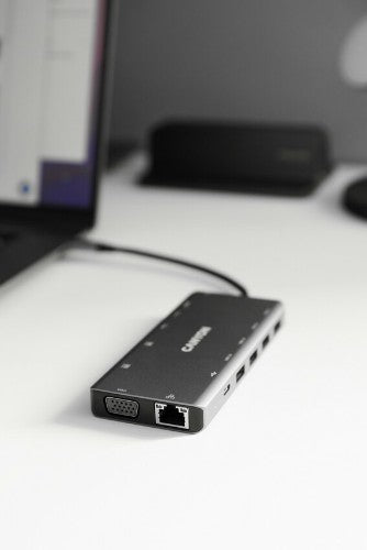 Canyon DS-12 USB 3.2 Gen 1 (3.1 Gen 1) Type-C Grey