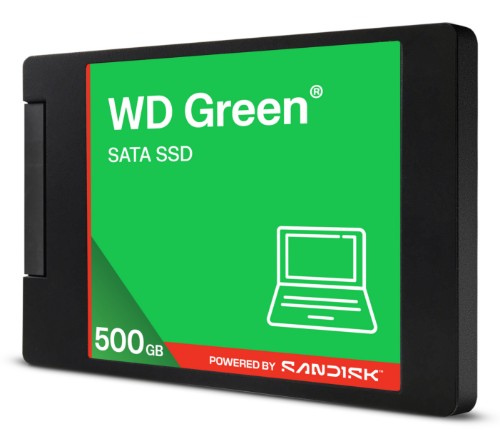 Western Digital Green WD ™ SATA SSD 2,5"/7 mm POWERED BY SANDISK 500 GB