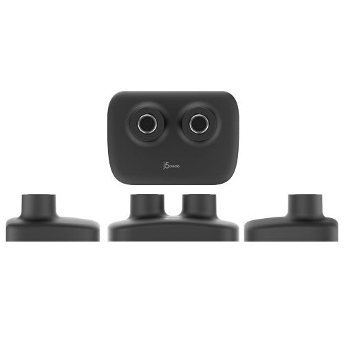 j5create JTSA102 Ergonomic Dual Monitor Mount, Black