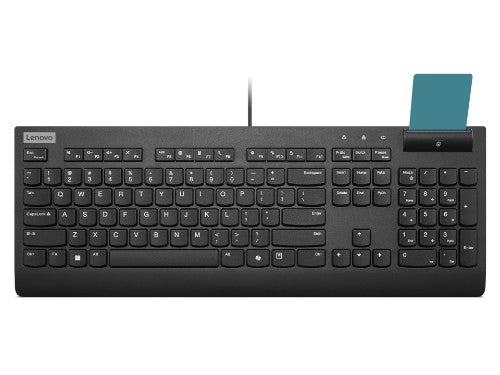 Lenovo Smartcard Wired II keyboard Home/Office USB UK English Black