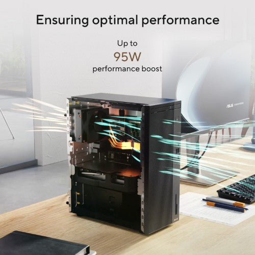 ASUS V500 Mini Tower V500MV-13620H015W Intel® Core™ i7 i7-13620H 16 GB DDR5-SDRAM 512 GB SSD Windows 11 Home PC Grey