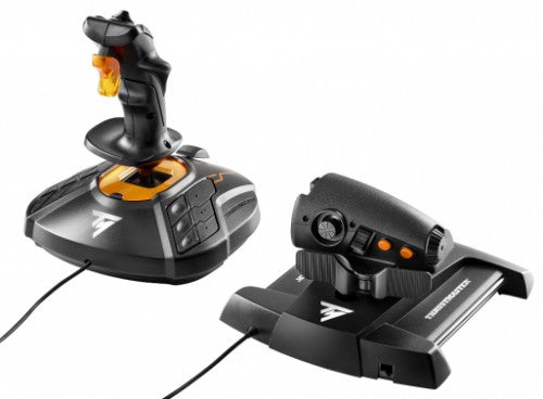 Thrustmaster T-16000M FCS Hotas Black, Orange USB Joystick Analogue / Digital MAC, PC