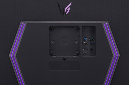 LG 27GR93U-B computer monitor 68.6 cm (27") 3840 x 2160 pixels 4K Ultra HD LED Black, Grey, Purple