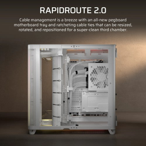 Corsair AIR 5400 RS-R ARGB Midi Tower White