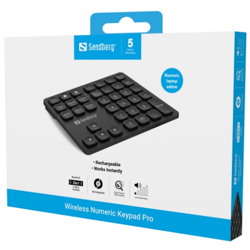Sandberg Wireless Numeric Keypad Pro