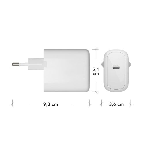 dbramante1928 re-charge Pro - EU Wall Charger USB-C 45W - W