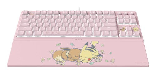 Razer Ornata V3 Tenkeyless – Pikachu & Eevee Edition keyboard Gaming USB Pink