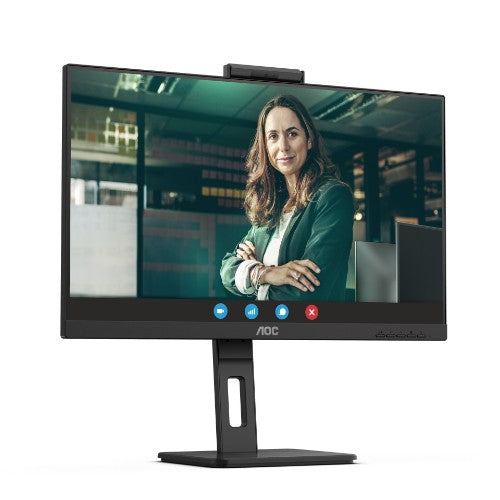 AOC 24P3CW computer monitor 60.5 cm (23.8") 1920 x 1080 pixels Full HD LED Black