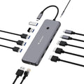 Verbatim CMH-13 USB Type-C 10000 Mbit/s Silver
