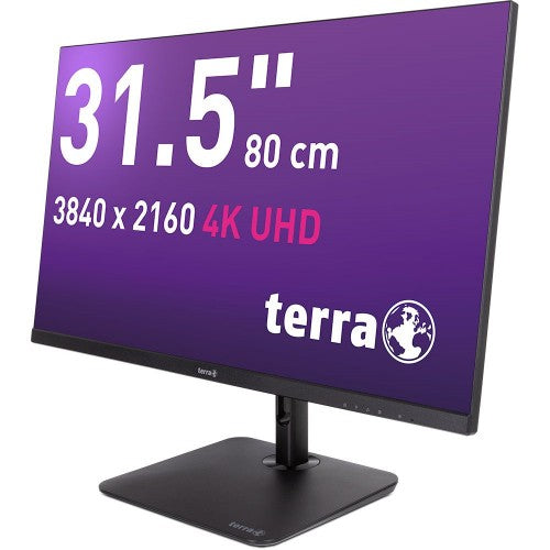TERRA 3030234 computer monitor 80 cm (31.5") 3840 x 2160 pixels 4K Ultra HD LCD Black