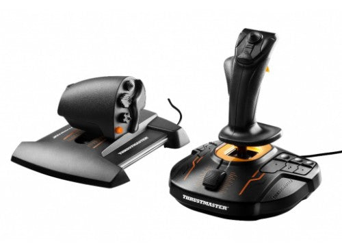 Thrustmaster T-16000M FCS Hotas Black, Orange USB Joystick Analogue / Digital MAC, PC