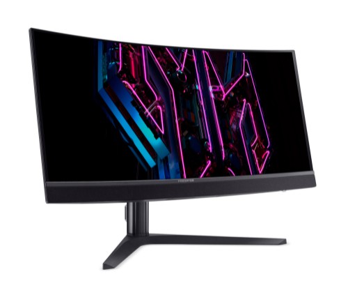 Acer Predator X34Vbmiiphuzx computer monitor 86.4 cm (34") 3440 x 1440 pixels UltraWide Quad HD OLED Black
