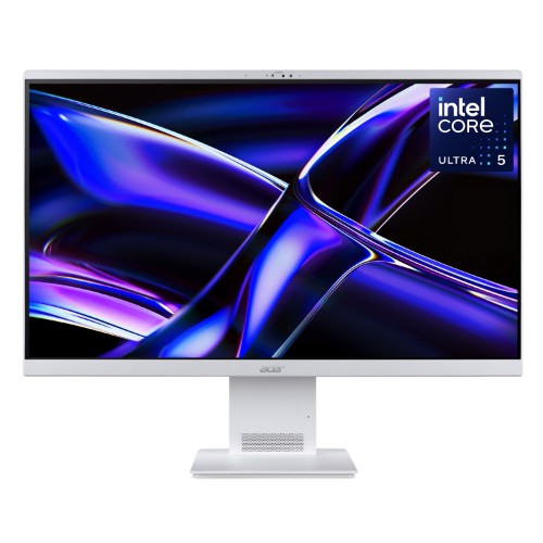 Acer Aspire S27-B All-in-One Desktop - Intel Ultra 5 226V, 16GB, 1TB SSD, Integrated Intel ARC Graphics, 27" QHD, Windows 11, White