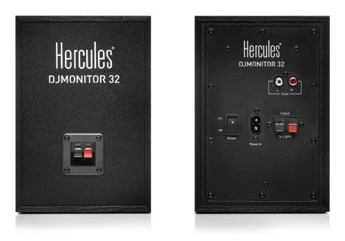 Hercules DJMonitor 32 3-way Black Wired 30 W