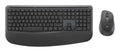 Logitech Signature Comfort Plus Combo MK880 for Business keyboard Mouse included Universal USB + Bluetooth QWERTZ German Graphite